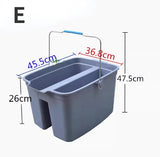 Sundries Plastic Portable Tool Box Storage Multifunctional Grocery Basket Household Cleaning Tools