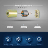 DC 12V 30RPM Gear High Torque Electric Mini Speed Reduction Geared Motor Eccentric Output Shaft 37mm Gearbox