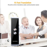 Wireless Translate 40 Languages Multi Smart Instant Translated 2 Way Real Time Voice Translator for Business Travel Gift