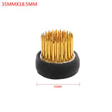 Round Ikebana Kenzan Flower Frog Art Flower Arranging Needle Holder Fixed Arranging Tool Rubber Base Holder Garden Floral Decor