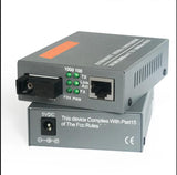HTB-GS-03AB 5KM 20KM Fiber Single Mode Media Converters 10/100/1000mbps Stable Transmission Bilateral Ventilation