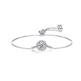 Small  One-carat Moissan Diamond Bracelet