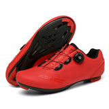 Mountain road bike all season hard soled, men's and women's breathable, lock free riding shoes, assisted cycling shoes