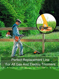 50M 2.4mm Mowing Nylon Grass Rope Brush Cutter Strimmer Round Brushcutter Trimmer Cord e Wire