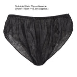 50pcs Disposable Black One Size Fits Most Portable Travel Underwear for Outdoor Tourism Hotel For Man Women