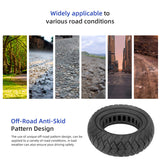 8.5Inch 8.5x3 Off-Road Solid Tires Wear-resistant Puncture-proof Tire Parts For Vsett 9+/Zero 8 9Pro/Kugoo G2 Pro Scooter