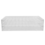 Tattoo Ink Rack Transparent Thickened PC 50 Holes 1.2in Hole Easy Storage Tattoo Bottle Holder for Tattoo Ink Bottle K