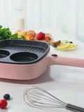 Breakfast hine 3 In 1 Household Non-stick Steak Frying Pan Egg Burger Electric Sand Maker Toaster Baking Waffle Cooking
