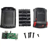 18V DIY Plastic Battery Case Replacement Repair Kit for Milwaukee M18 3.0Ah 4.0Ah 5.0Ah 6.0Ah 9.0Ah