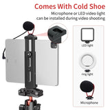 All Metal Tablet Computer Universal Desktop Support Stand Live Fixed Clip Assistant Tools Mobile Phone Holder