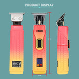 2024 New WMARK NG-319 Rechargeable Hair Clipper Carving Shears Oil Head Electric Clippers.