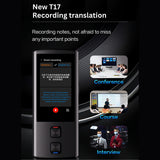 T17 Language Translator Device 138 Languages Translating Text / Photo Translate Support Voice Video Recording ChatGPT