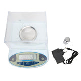500g x0.001g 1mg Lab Analytical Balance Electronic Scale with 200g Weight 100-240V Precision Instrument