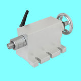Center Height 65MM Movable CNC Tailstock Telescc Stroke 50MM for 4 MT2 Rotary Axis Wood Router Engraving hine