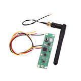 5Pcs 2.4Ghz 512 Transmitter Receiver 2 in 1 Module Wireless PCB Board with Antenna for DMX Stage Light