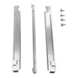 Laundry Stacking Kit Chrome Steel Fit for 27-in Washers and Dryers Replacement Parts (27 Inch)