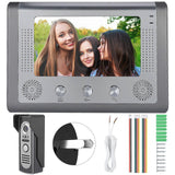 7inch Wired Photo Shooting Touch Screen Video Intercom Doorbell Door Phone