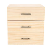 90 Slots Threetiered Essential Oil Bottle Container Wooden Storage Case Box Organizer