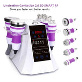 5in1 Multipolar RF Skin Tightening Vacuum 40K Cavitation Ultrasonic Celliute Slimming Spa Machine