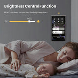 WiFi Smart 5-Inch Touch Screen,Built-in ZigBee Gateway Hub and Alexa and 2gang Switch,Tuya Scene Co