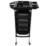 Hairdressing Trolley 5 Layers Lightweight Storage Trolley for Hair Salon Barber Shop