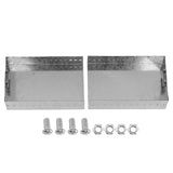 Adjustable Fireplace Tray Expandable Ash Pan Galvanized Steel Ember Holder Collector