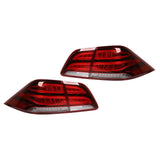 Facelift Look Upgrades LED Tail Lights Rear Lamp Replacement for Benz M?Class W166 ML63 AMG 2012 to 2015
