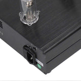 Vacuum Tube Preamplifier Aluminum Alloy Case Anti Interference Phono Preamp for Record Player UK Plu