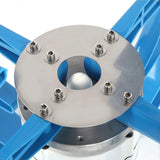 Wind Turbine 4 Blade Lantern Type Double Layer Wind Power Generator Assembly Parts 1200W24V