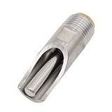 5pcs Thicken Stainless Steel Piglet Water Nipple 1/2 Inch Pig Automatic Waterer Drinker Nipple Head Farm Watering Supplies