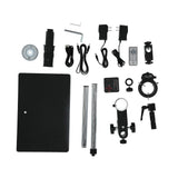 48MP 1080P Microscope Camera Video Recorder Adjustable Bracket 180X 300X Zoom Lens AC100240VUS