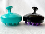 (green and black purple teeth) Shampoo Massage Brush For All Hair Types, Shower Scalp Massager For Men And Women - Promotes Healthy Blood Circulation And Relieves Stress, 1 Piece (p