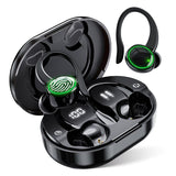Bluetooth Sports Headset, 2 Enc Microphones For Hd Calls, With Usb-c Charging Case