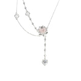 Lava Opal Herz Quaste Halskette Halskette Hochwertige Achat Schlsselbeinkette