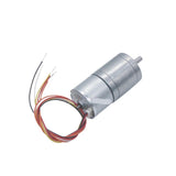JGA252418 brushless DC Gear Motor, 12v24v Hair Curler Motor, Low Speed and Long Life(24V408RPM)