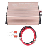 1000w Car Power Inverter LCD Display Pure Sine Wave Power Inverter for Electric Vehicle Home Emergency 12V to 220V