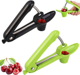 Cherry And Olive Pitter With Stainless Steel Shaft For Grinding Cherry, Olive And Plum Stones 2pcs (black, Green)