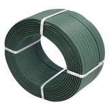 1 Roll Manual Packing Belt 1 Head PP Plastic Rope Industrial Cable Tie Tool 9KG 10# Army Green
