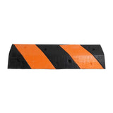 Rubber Cable Ramp Cord Cover 2 Channel Hose Protector Traffic Speed Bump 1meter for Indoor Outdoor Wires Power Lines