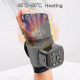 Vibration Heating Wrist Massager Blood Circulation Pressotherapy Apparatus Joint Electric Hot Compre