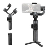 Zhiyun Smooth 5 Handheld 3-Axis Smartphone Gimbal Stabilizer with Dolly Zoom Smart Tracking Timelapse Gesture Control AI Editing Tripod for Most Smart