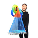 Fishing Net Casting Fishing Nets Hand Casting Nets Reinforced Tire Lines Colorful Netting For Sea