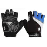Bicycle Bike Gloves Wolf Mountain Cycling 3d Gel Breathable Anti-slip Anti-shock Half Finger Gloves
