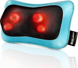 US Regulations Neck Back Massager Pillow with Heat, Deep Tissue Kneading Massage for Back, Neck, Sho