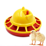 6 Pcs Chicken Feeder Brooder Fountain Automatic Chick Feeding Bucket Drinkers Set Poultry Feeder Cup Farm Animal Feeding
