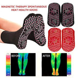 Breathable 1Pair Self-heating Hhysiotherapy Anti-fatigue Tourmaline Therapy Foot Massage Warm Sock Comfortable Healthy Care