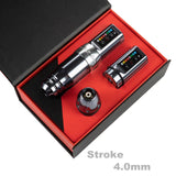 2023 NEW Flux Professional Wireless Tattoo Machine Powerful Coreless Motor 4.0MM Stroke RCA Adapter  With Extra Battery