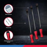 Spoons Hardened Steel Pry Bar 13PCS Changer Crowbar Set 38cm Long Lever Tire Mounting And Removal Tools Universal