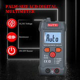 LCD Digital Multimeter Auto Range NCV 4000 Counts True RMS Smart Universal 600V Voltmeter Ohm AC/DC Voltage Tester
