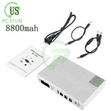 Mini UPS Uninterrupted Power Supply 10400mAh Lithium ion Backup Battery with DC 12V/9V/5V Output for Wireless Router